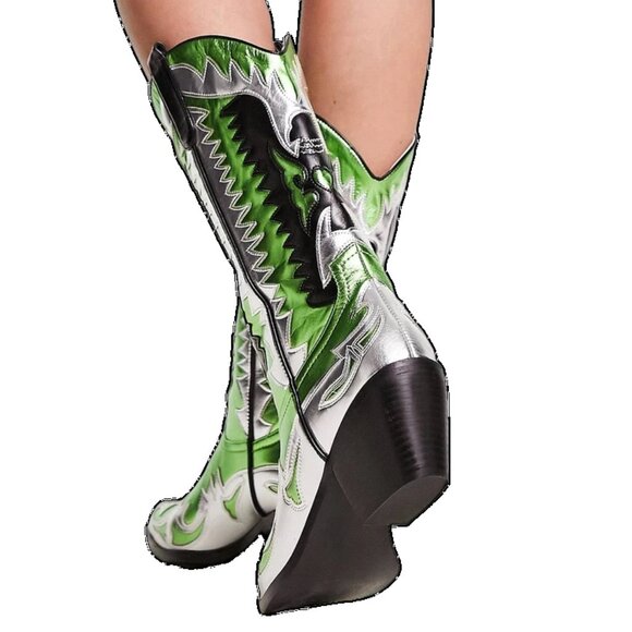 AZALEA WANG | WAY Cowboy Boots - Picture 8 of 8